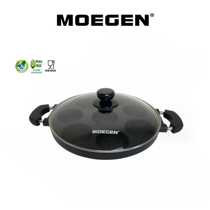 ✨NEW✨ -MOEGEN cetakan kue martabak mini 8 lubang lumpur surga anti lengket