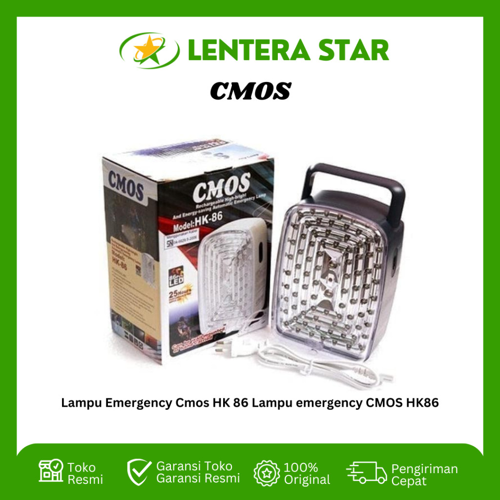 Lampu Emergency Cmos HK 86 Lampu emergency CMOS HK86