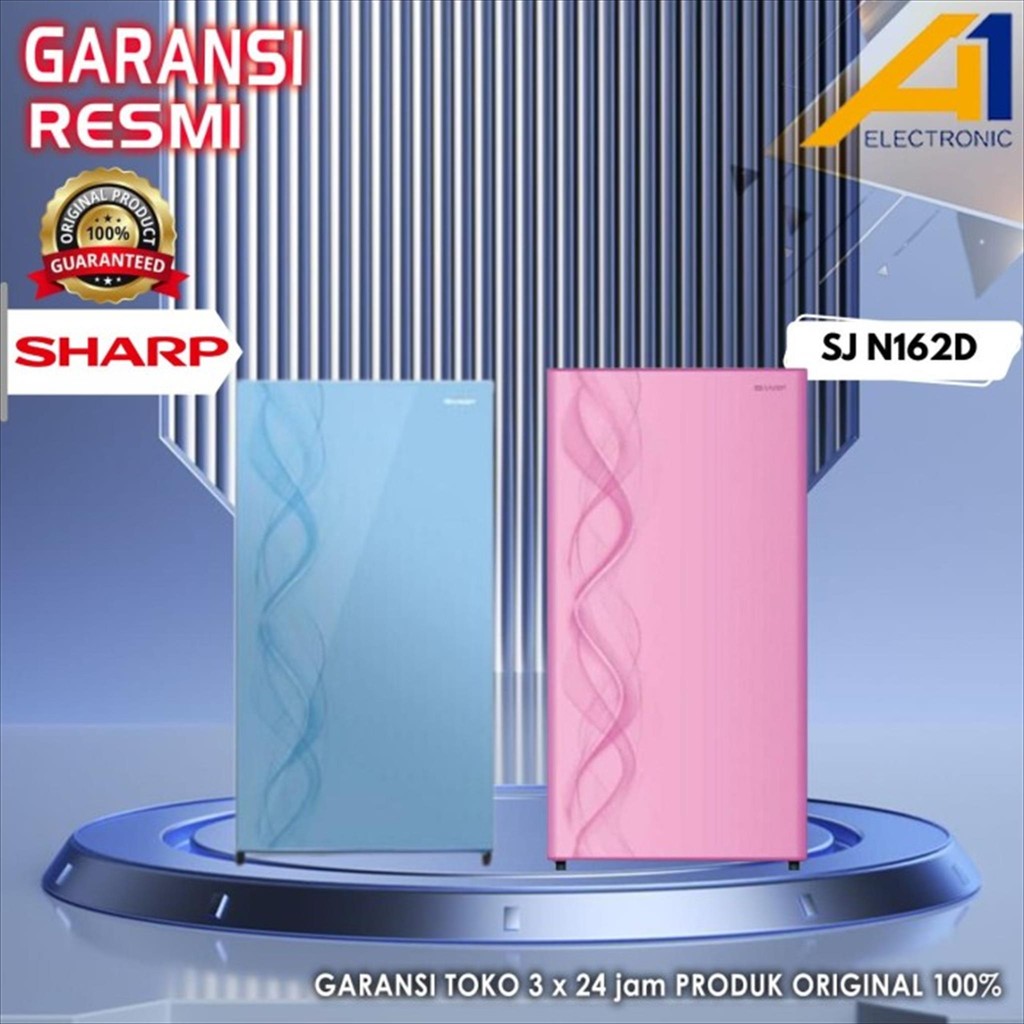 SHARP Kulkas SJ N162D  / SJN162D 1 Pintu 133 Liter