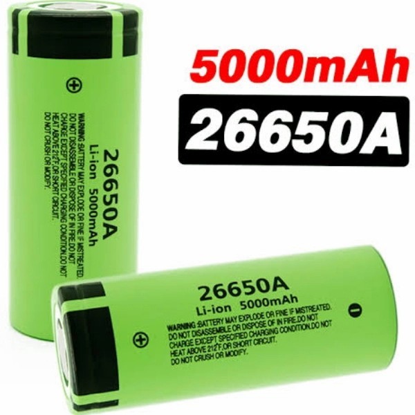 DP99 BATTERY 26650 26650A BATRE BATERAI PANASONIC 5000MAH