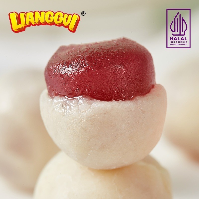 

[Makanan viral halal unik]LIANGGUI Permen Viral Soft Candy Rasa Buah Permen rasa buah Mix Rasa Fruity Chewy Mini Ball Permen candy rasa buah
