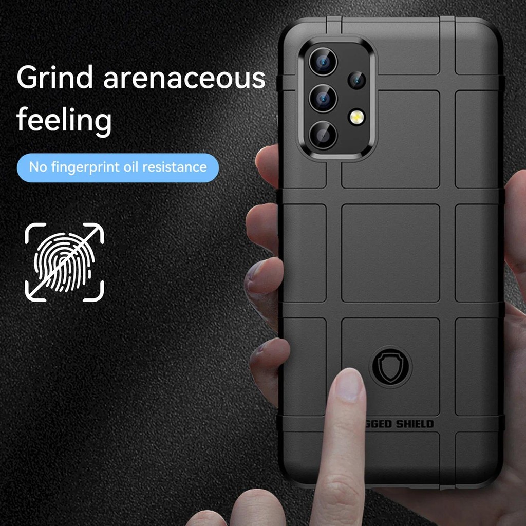 Phone casing Samsung Galaxy A32 4G Soft Shield Case Anti Knock Matte Back Cover untuk casing samsung