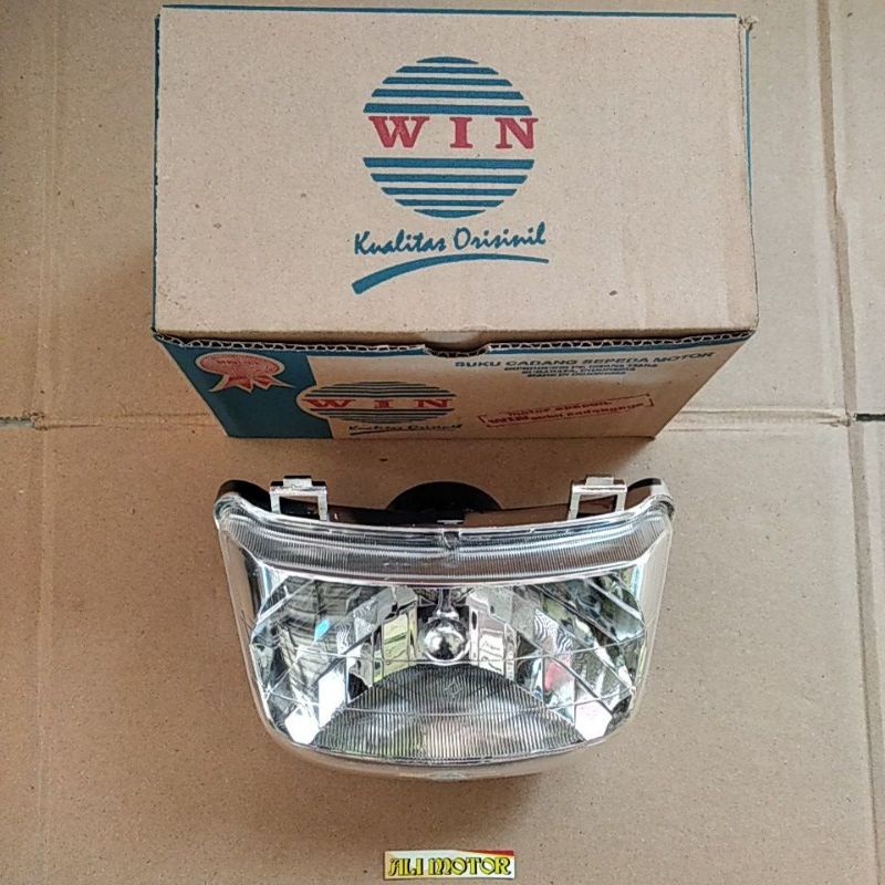 COD Lampu depan reflektor supra x 100 supra ori WIN MOTOR