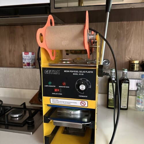 Cup Sealer Manual Getra Sc-D8 Mesin Press Gelas Plastik 8-16oz - GETRA