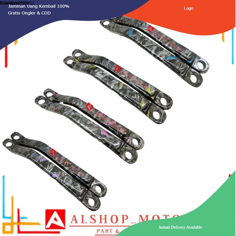 BEGEL BEHEL RX KING RXS KARBON FORGED PEGANGAN JOK SAMPING RX KING KARBON FORGED