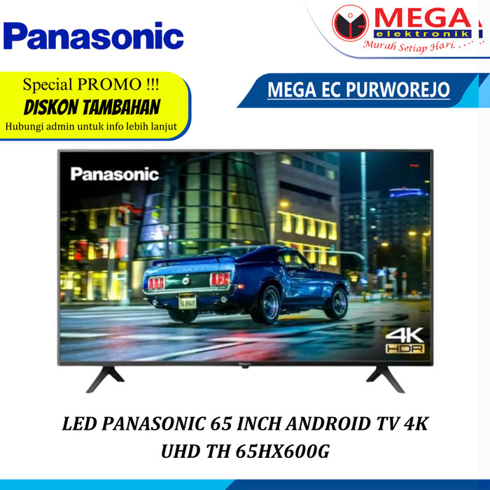 LED PANASONIC TH 65HX600G 65 Inch Android TV 4K UHD