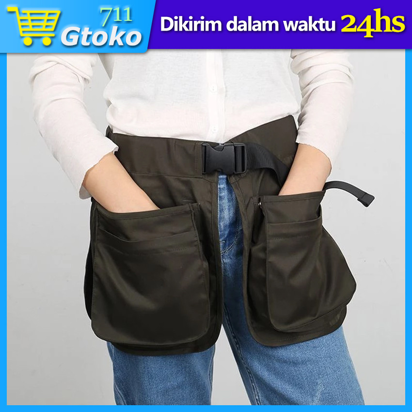 Tas Pinggang Caddy Bag Cleaning Service Tas Pinggang Olahraga Waistbag Tas Sabuk Kantong Tempat HP