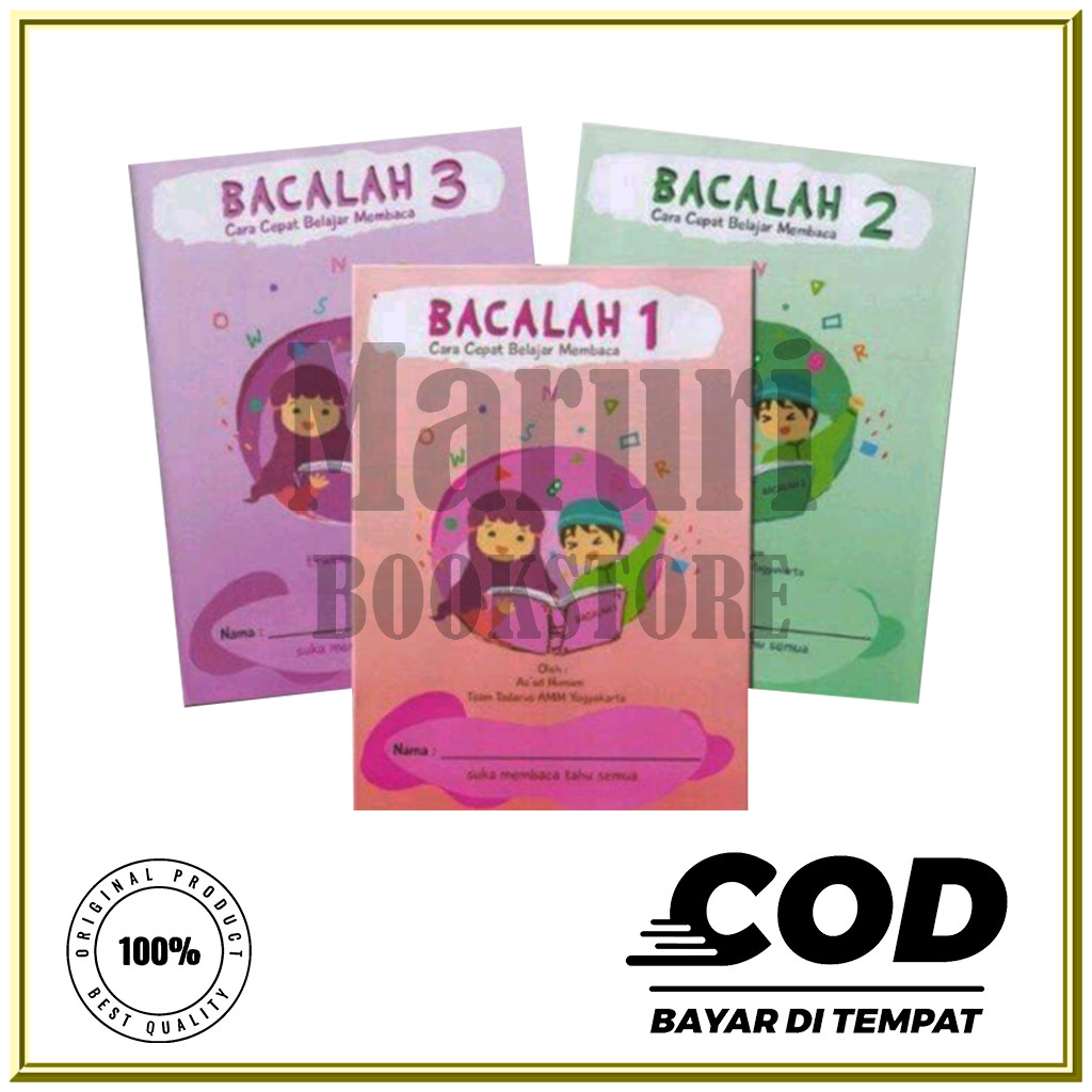 

Buku BACALAH Per Jilid ( Jilid 1,2,3 )