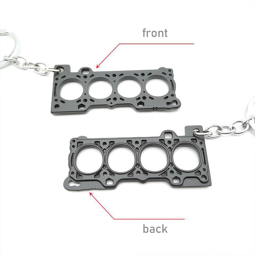 Gasket Kyechain Gantungan Kunci Turbo Bantalan Keychain Gantungan Kunci Model Turbo Mobil Keychain