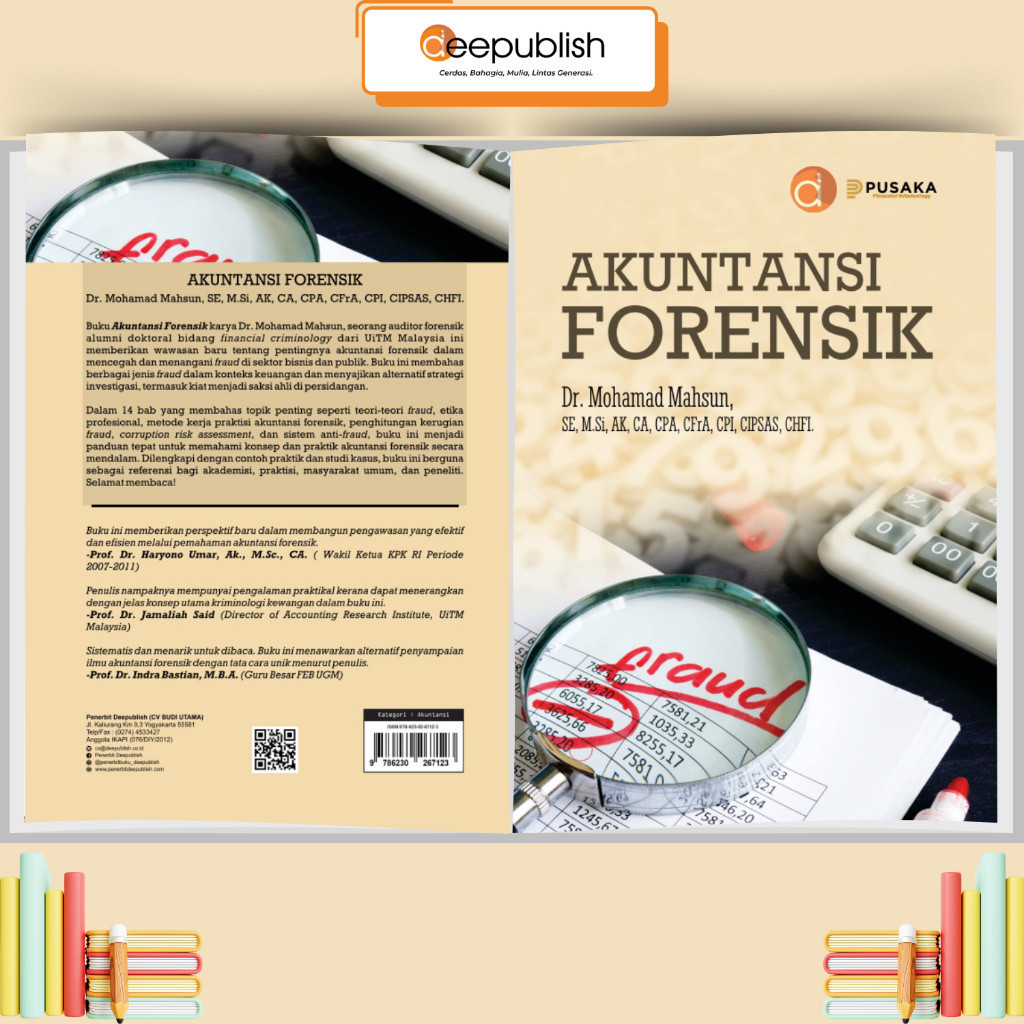 Buku Akuntansi Forensik - BUKU AKUNTANSI - Deepublish
