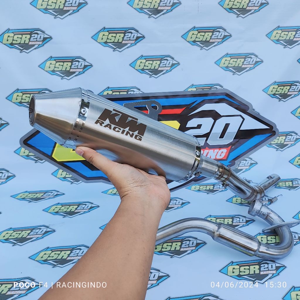 

A10 Ktm Exhaust 1 set inlet 38mm xtz 125 xr 150 crf 150 wr 155 klx/ dtracker xr 20 ksr 110 dtm 150