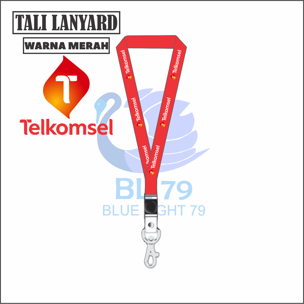 

TALI LANYARD TELKOMESL - LOGO TELKOMSEL INDONESIA - TELKOM - TALI ID CARD GANTUNGAN KUNCI GANTUNGAN FLASHDISK GANTUNGAN NAMETAG TALI LANYARD BEST SELLER COD