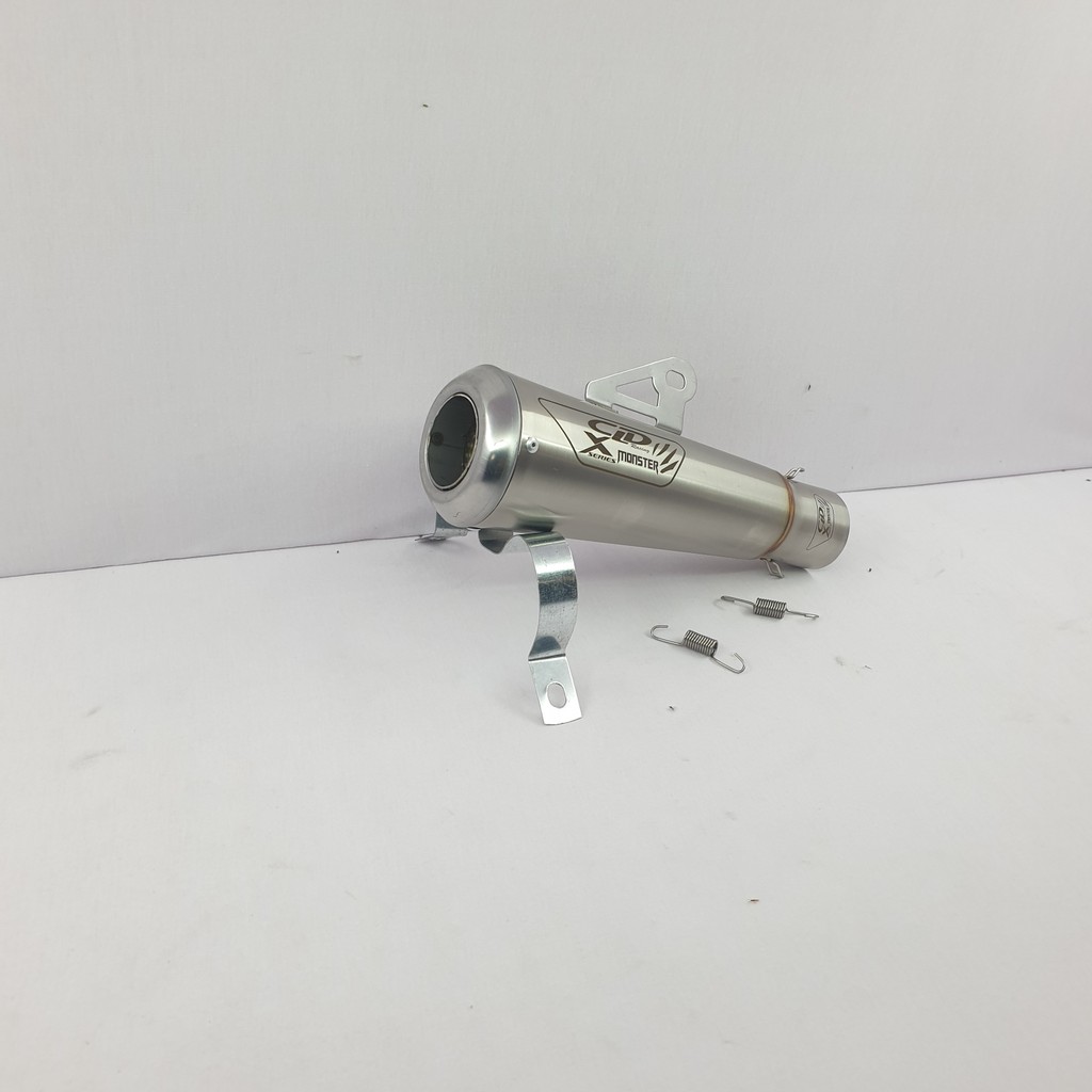Slincer Knalpot CLD X Monster Silencer Cld Monster Laser INLET 50MM