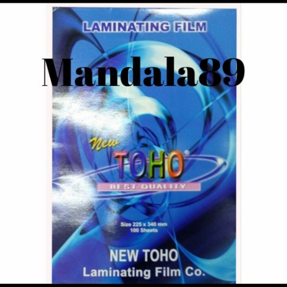 

Plastik Laminating F4 - 100 micron merk Toho