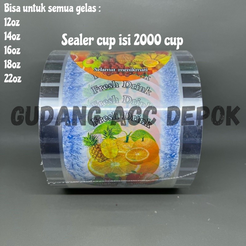 DF54GH77 Sealcup Amigo Polos 2000Cup / Cup Sealer Polos 2000 Gelas