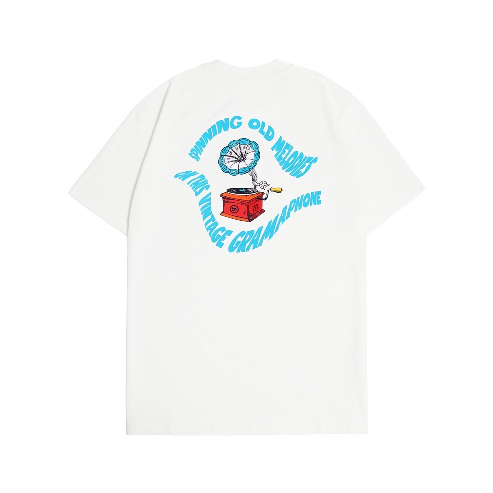 [ORI] 3Second Kaos Pria Capmart Kaos Pria Lengan Pendek Oversized Fit Katun Music 021024 Unisex Tee