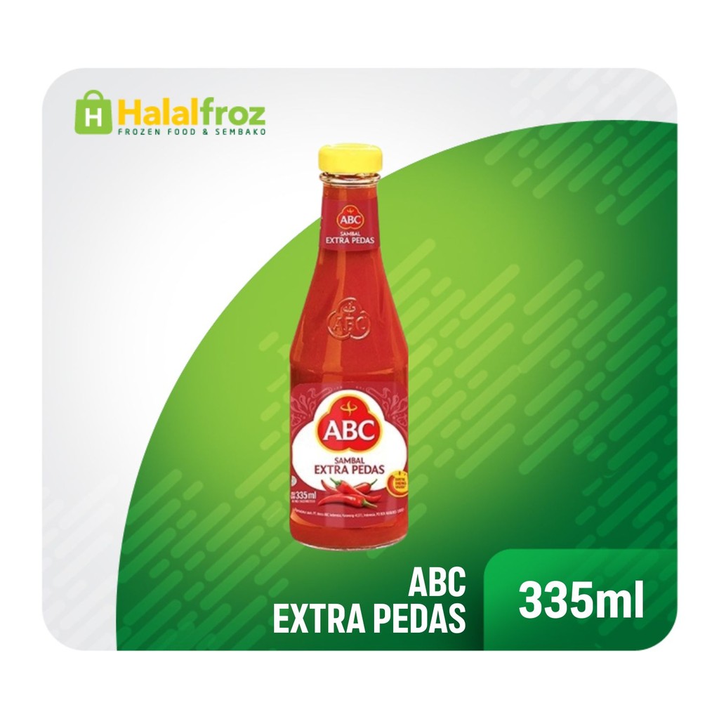 

ABC Sambal Extra Pedas Botol 335ml Gosend Ready, Paling murah, Terlaris