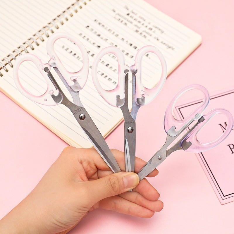 

Gunting kertas transparan / Gunting Kertas Aesthetic Transparan Scissors Scrapbook Simple