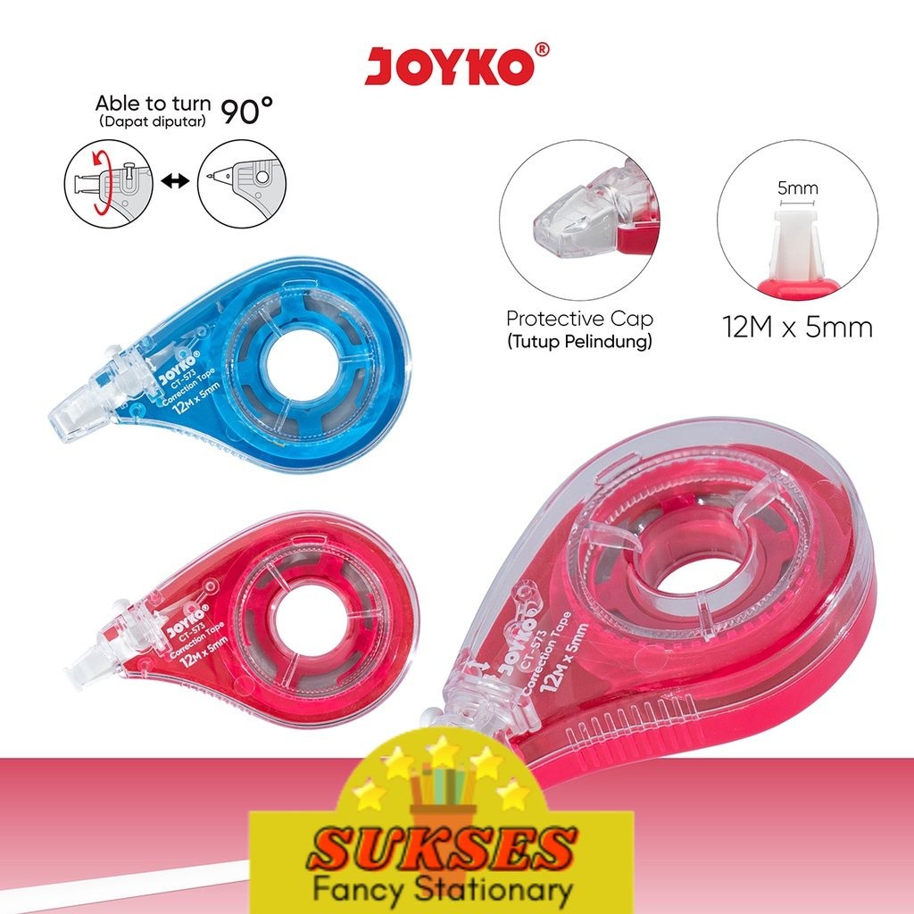 

Pita Koreksi Correction Tape Joyko CT-573