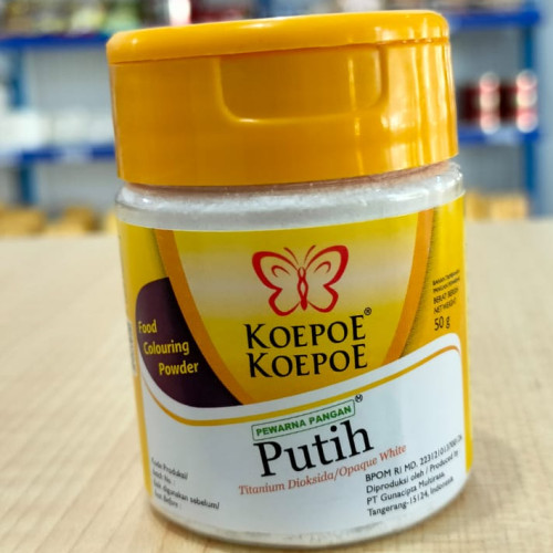 

koepoe pewarna putih 50g