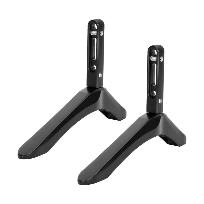 TV Legs Metal TV Mount Stand 2Pcs TV Stand Drill-Free TV Base TV Feet TV Pedestal Stand Desktop Stan