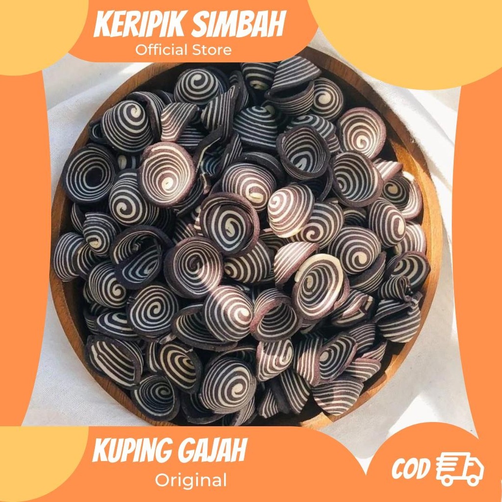 

Kue Kuping Gajaah| Kuping Gajaah Premium Chocolate Cookies Manis Snack Food