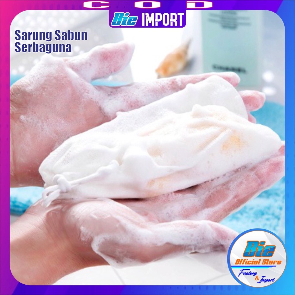 Sarung Sabun Mandi Batangan / Sabut Mandi / Tas Serut Sabun Mandi