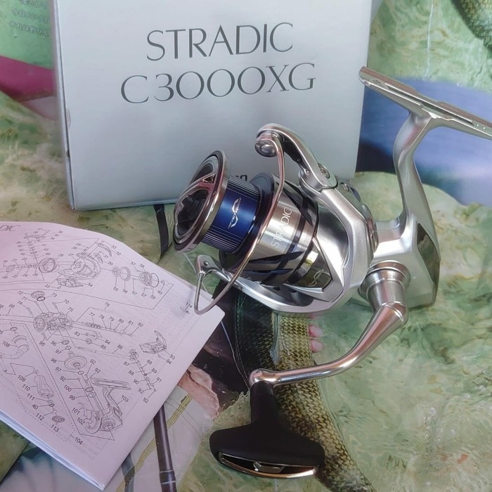REEL PANCING SHIMANO STRADIC FM C3000 C3000HG C3000XG SERI 2023 - C3000