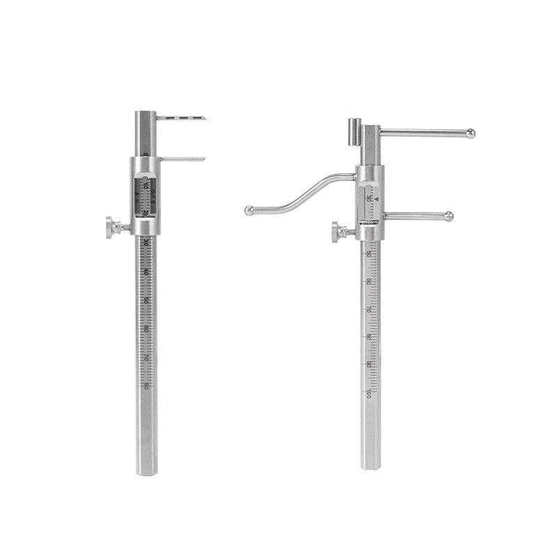 

Dental Sliding Caliper Orthodontic Chin Indicator Dental Implant Measuring Gauge Caliper Ruler Stainless Steel