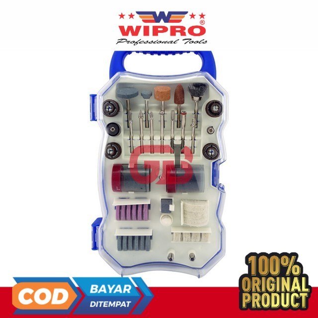 Rotary Tool Kit Set  82 Pcs DGA-082 Wipro