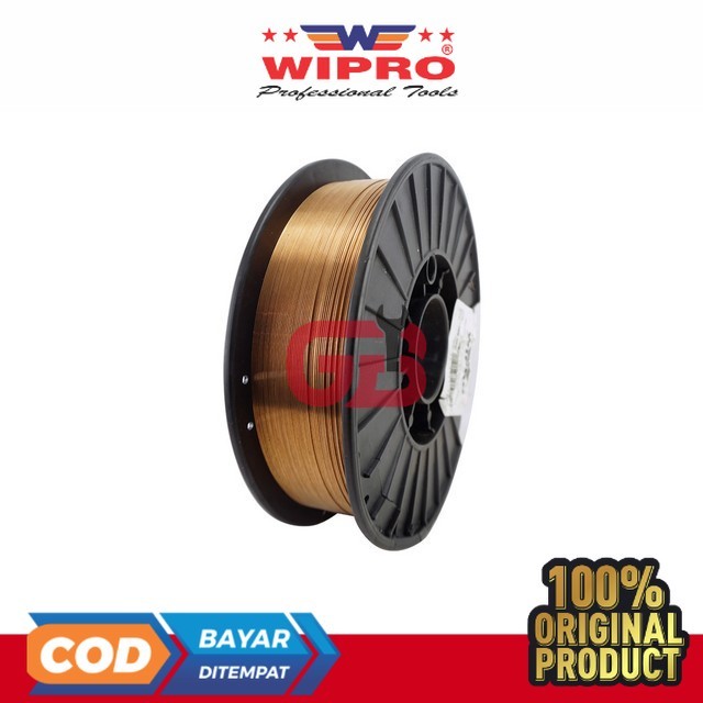 Kawat Las MIG(Mild Steel) ER50-6 0.8MM (5KG) ER50-6 1.0MM (5KG) Wipro