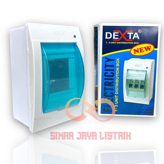 DEXTA Kotak Box MCB IB Inbow / OB Outbow 2/3 2-3 Grup Group + Lampu Indikator DX-123N