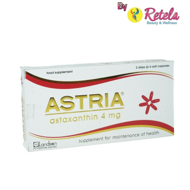 ASTRIA ASTAXANTHIN 4MG / 6 KAPSUL