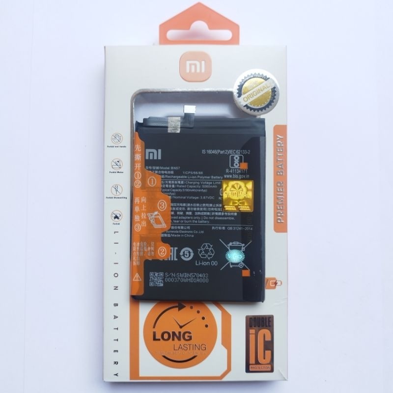 Baterai Poco X3 Pro / Poco X3 NFC BN57 BN 57 Batre Original Batrai