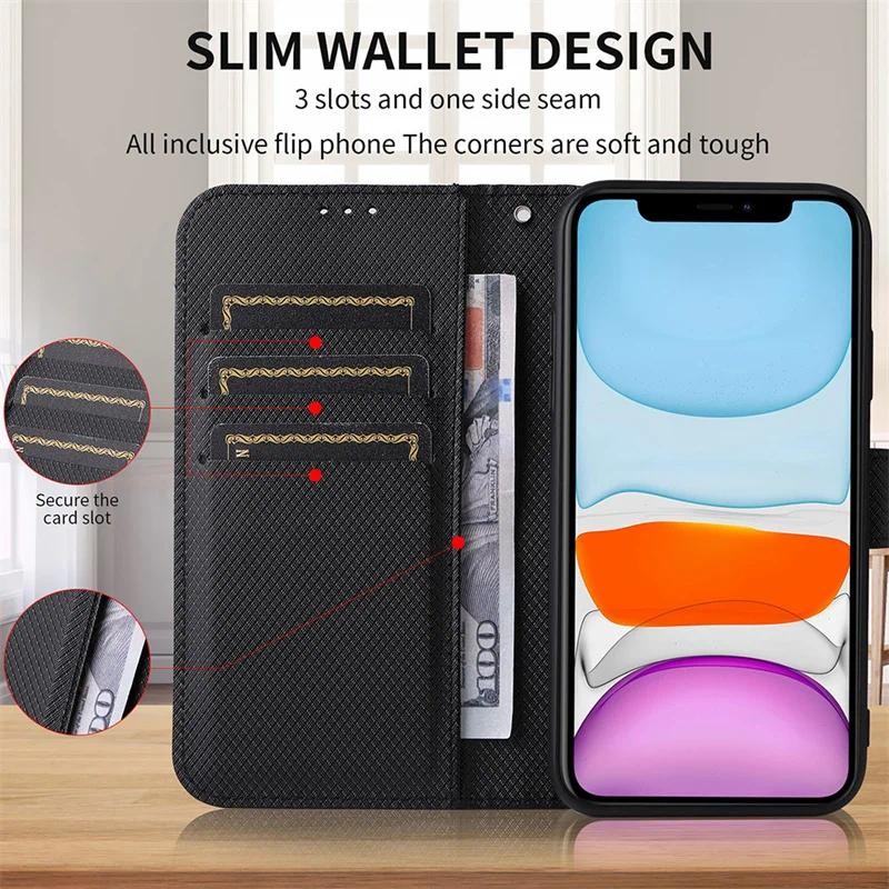 For Xiaomi Mix Fold 3 Diamond Pattern Luxury wallet skin PU Leather Strap For Xiaomi Mix Fold3 Magne