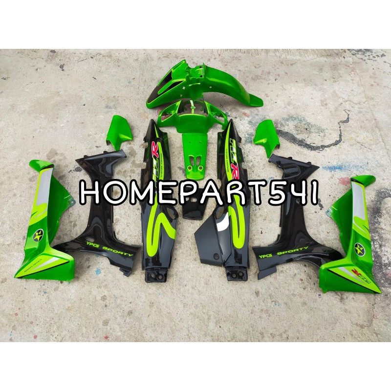 FULL BODY HALUS YAMAHA FIZ R CALTEX FIZR CALTEX HITAM HIJAU