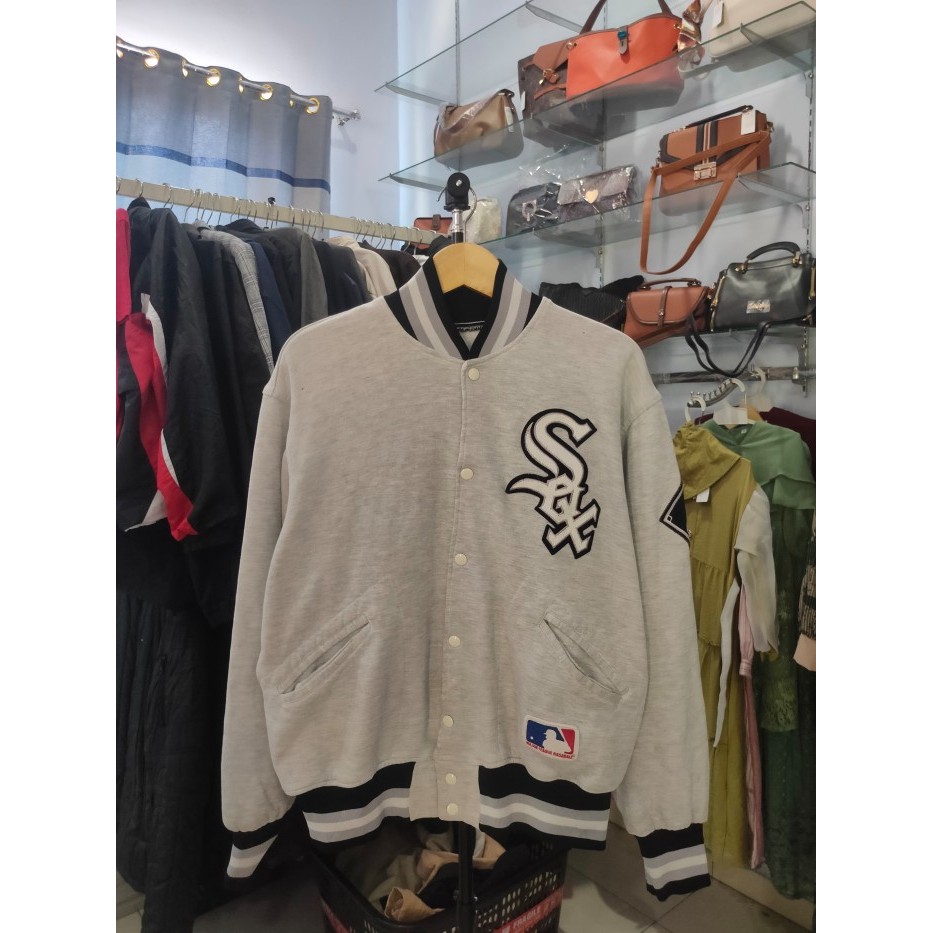 MLB VINTAGE 90'S VARSITY CHICHAGO WHITE SOX BY FELCO JACKET