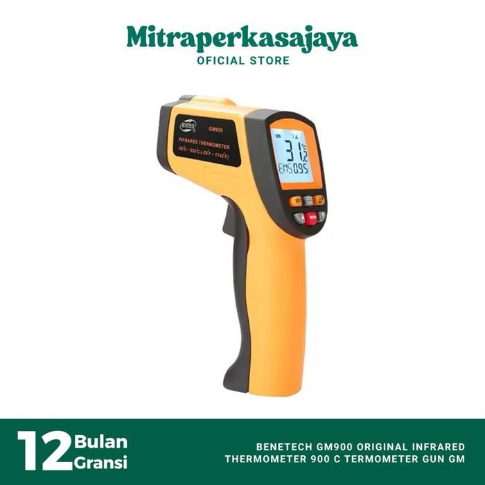 Infrared Thermometer 900 Celsius Benetech GM900 Termometer Gun 900 GM