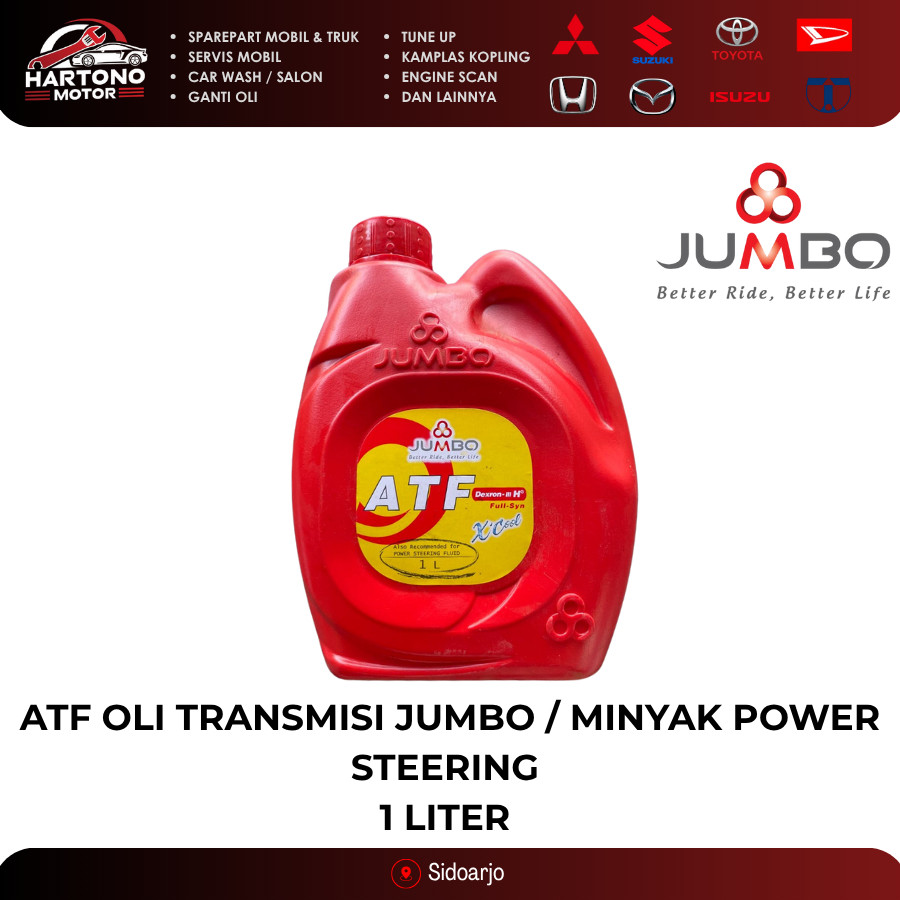 ATF OLI TRANSMISI JUMBO / MINYAK POWER STEERING 1 LITER