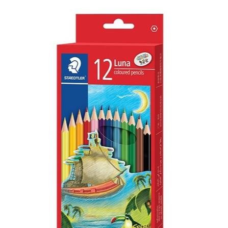 

TERLARIS! Pensil Warna Staedtler Luna 12 Warna