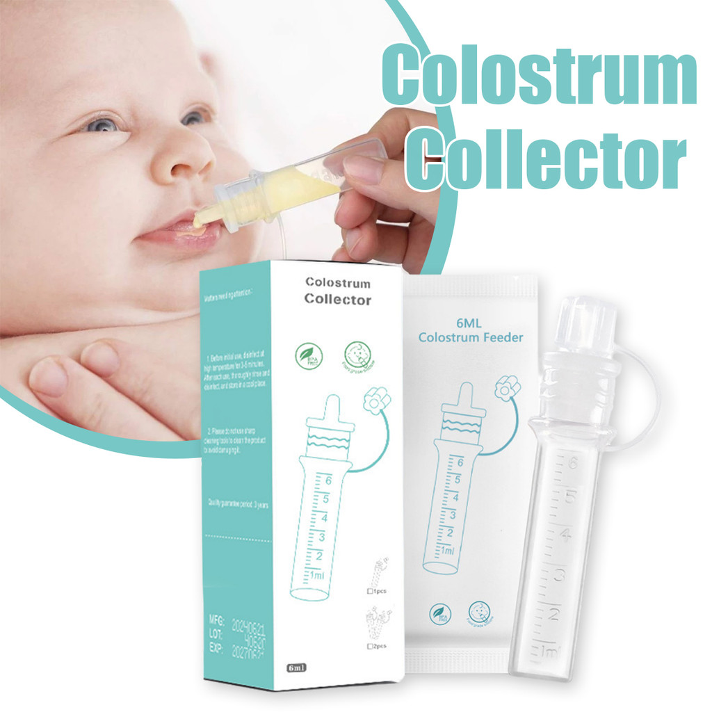 [yukndang] 6ml Breast Milk Collector Portable / Colostrum Collector / Medicine Reusable