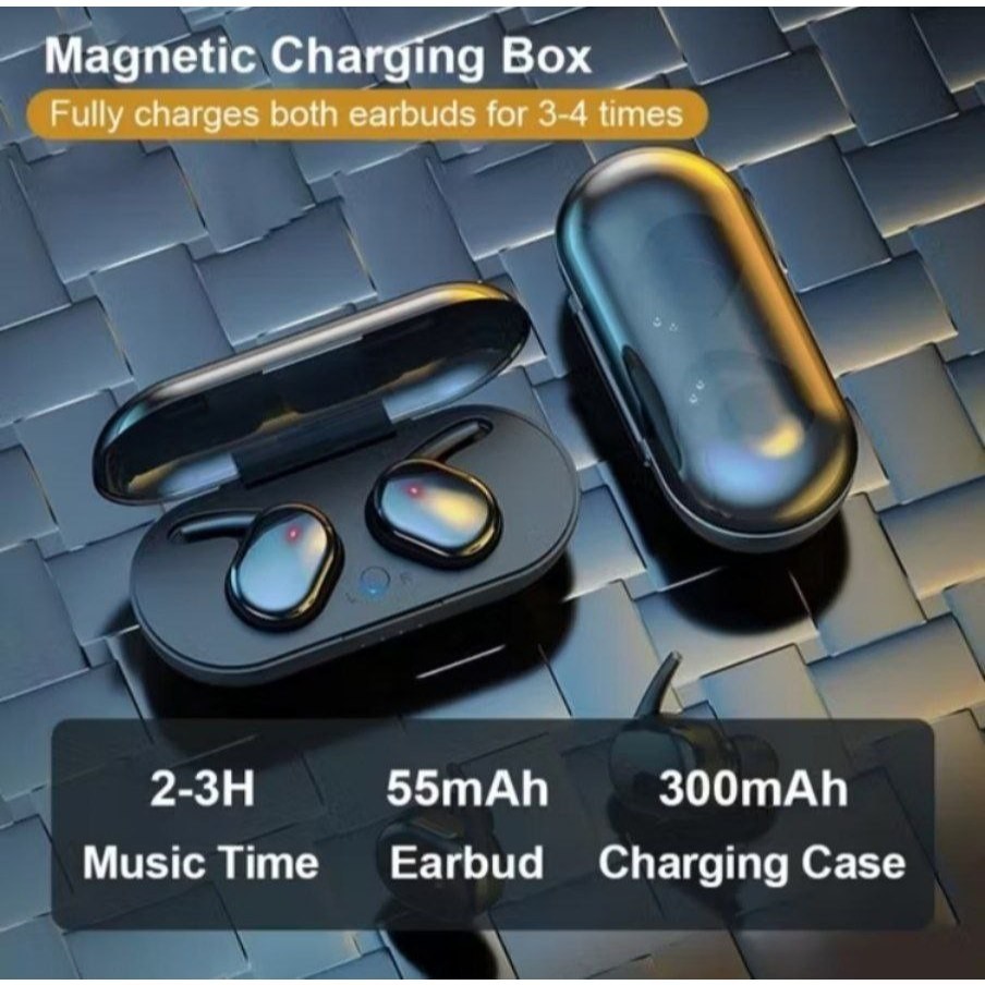 TWS Y30 Earphone Bluetooth / Headset Bluetooth Tws4 Headset Olahraga ORIGINAL | MC