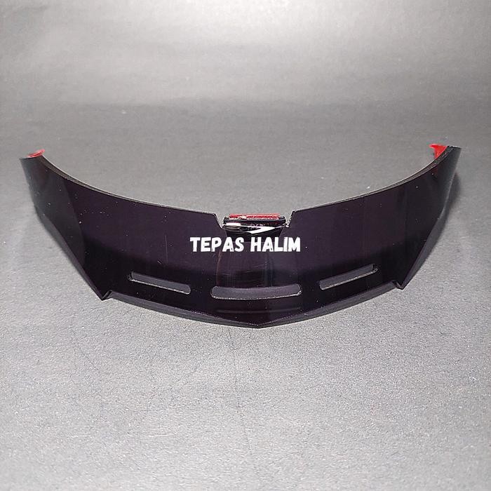 [Promo]New Arrival Spoiler Helm KYT KYOTO | Spoiler Helm KYT KYOTO | Spoiler KYT Kyoto | - Smoke