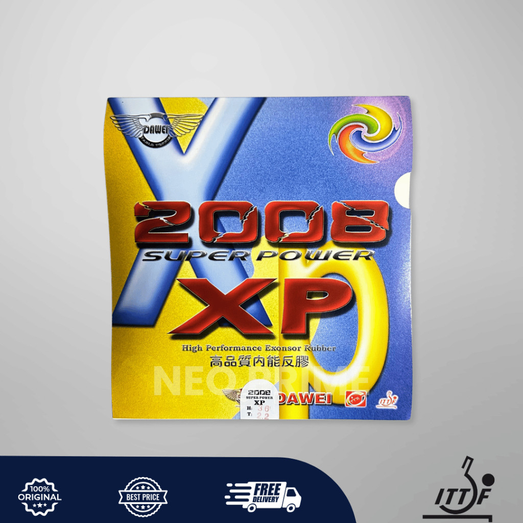 new offer Dawei Super Power 2008 XP - Karet Bat Pingpong Tenis Meja Dawei