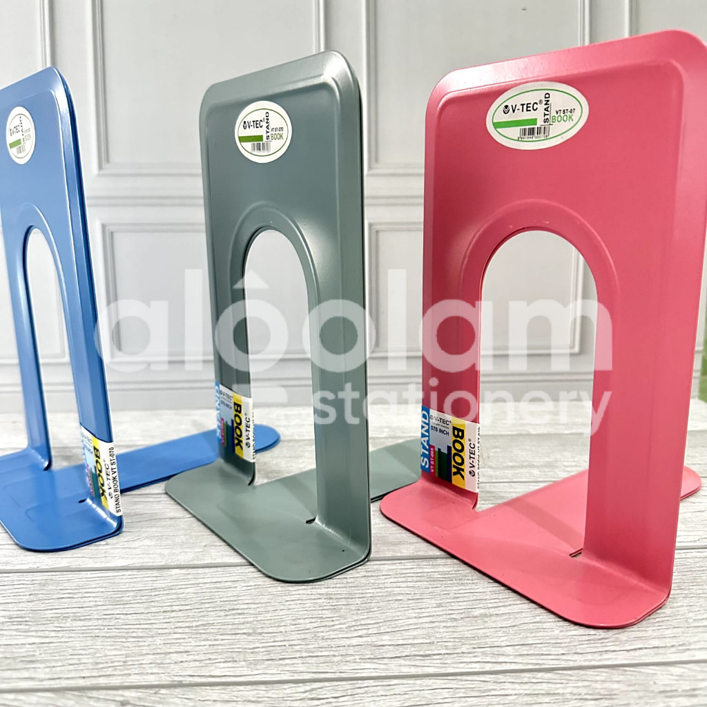 

SATU SET ( 2 PCS ) Book End Book Stand Sandaran Buku Pembatas Buku Besi Karakter Animasi Lucu Fancy Lengkap