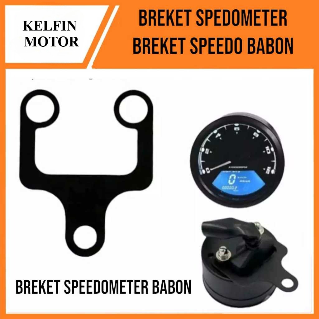 Breket dudukan Speedometer digital babon pangkon spidometer babon