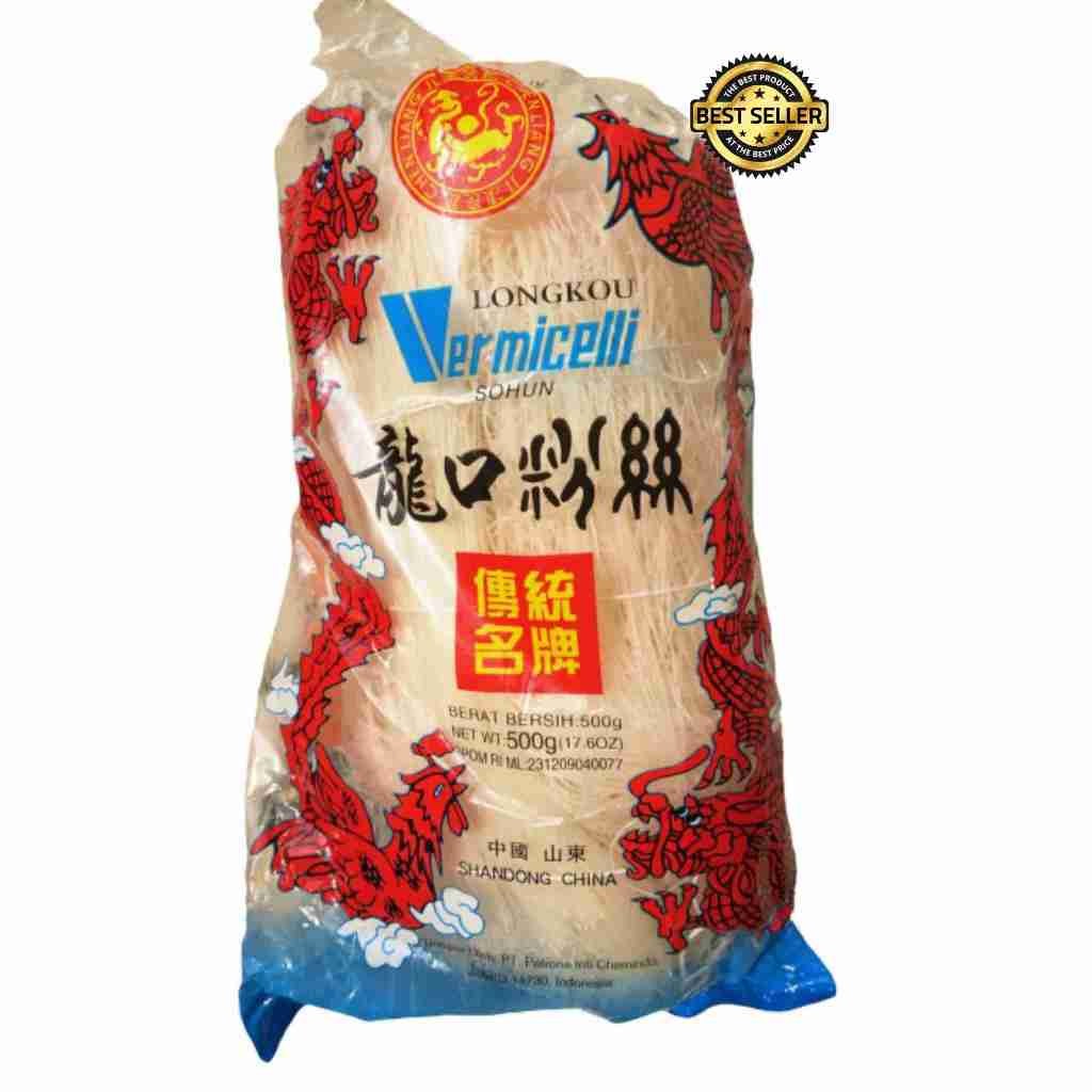 

Sohun RRC Vermicelli 50 gr / Soun Naga Merah 50 gram Sohun Suun Longkou Vermicelli Bihun Kacang Hijau - ARM