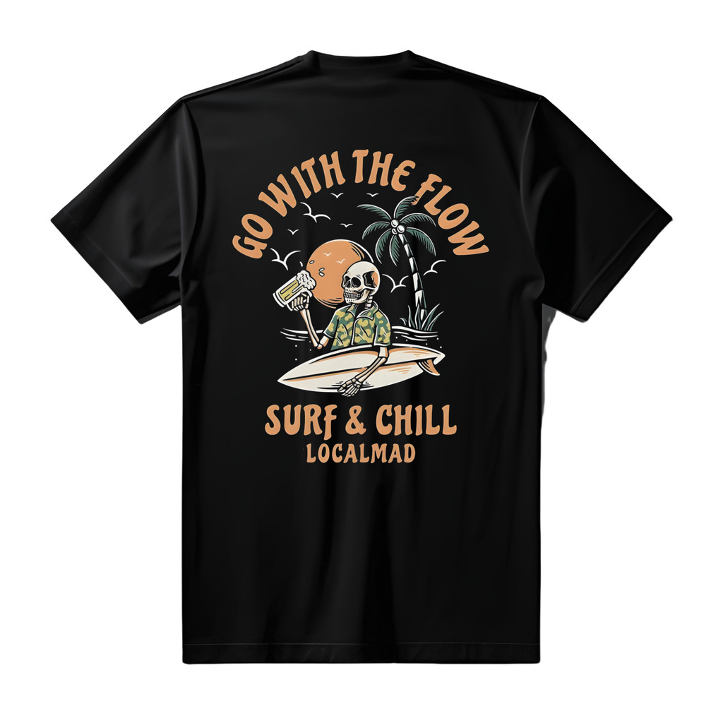 GOWITHA THEFLOU 100% quality combed cotton crew neck T-shirt Short sleeve T-shirt