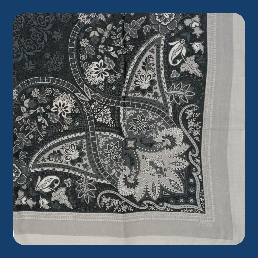 Kasetra Premium Zoya Scarf Kerudung Segiempat Tetra Scarf Kasetra Zoya Segiempat