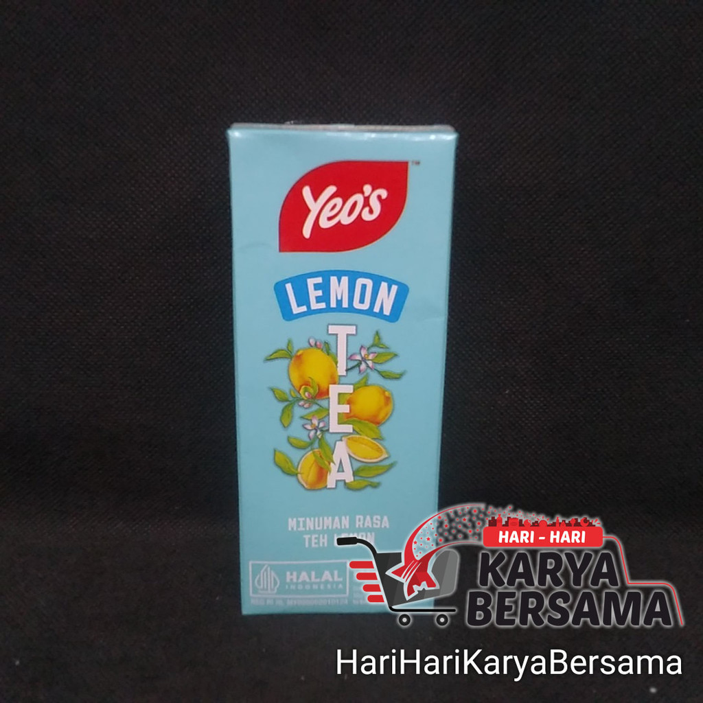 

YEO'S LEMON TEA MINUMAN RASA TEH LEMON 250ML
